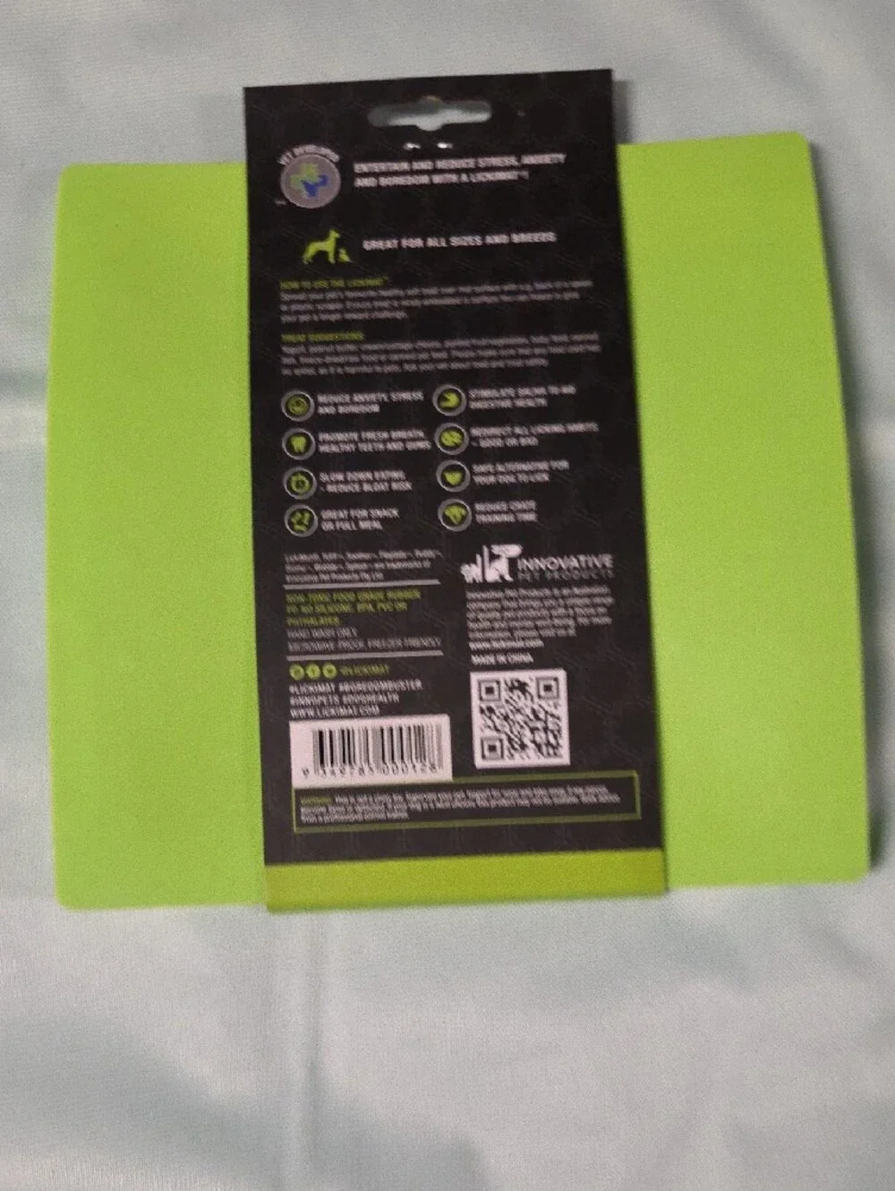 Soother Dog Licking Pad - Green